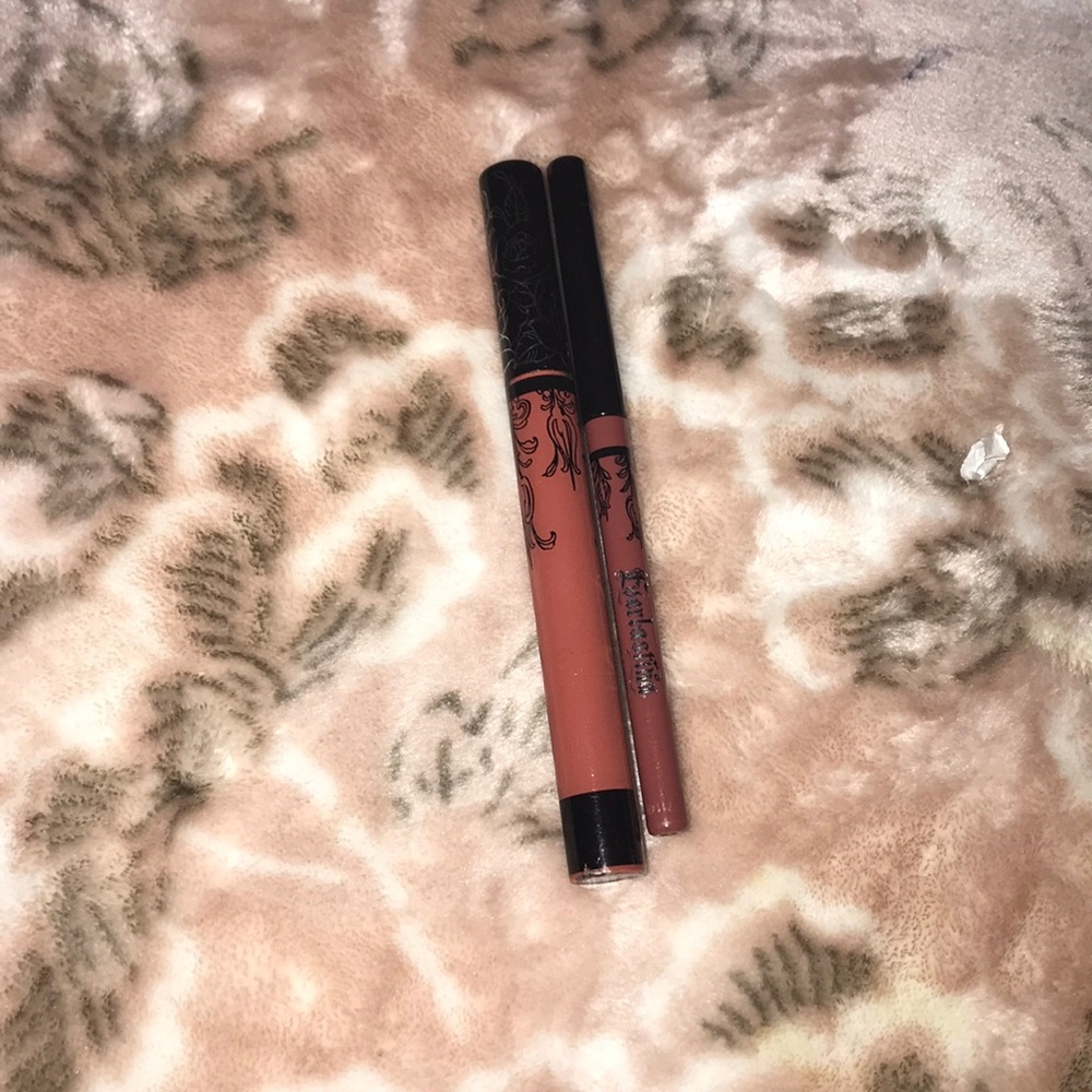 KVD liquid lipstick and lip liner